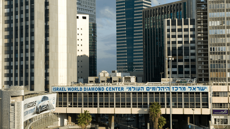 בניין בורסת היהלומים ברמת גן - שכטר יהלומים